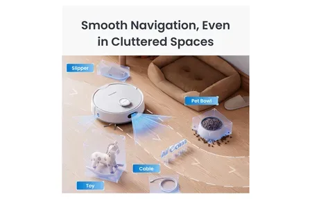 SwitchBot S20 Pro Robot Vacuum with Mop - Advanced Floor