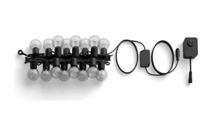 Philips Hue Festavia Globe Outdoor String Lights, 45 ft