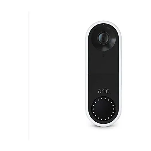 Front view of Arlo Essential Wired Video Doorbell