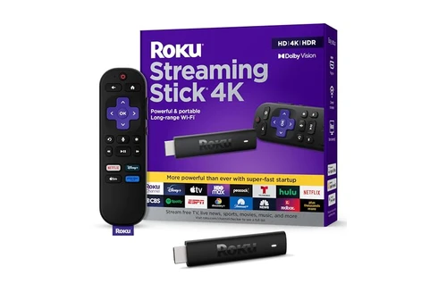 Roku Streaming Stick 4K with HDR & Dolby Vision - Streamin