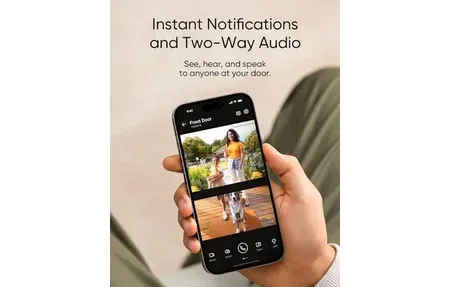 Eufy Security E340 Doorbell - Dual-Lens Camera System