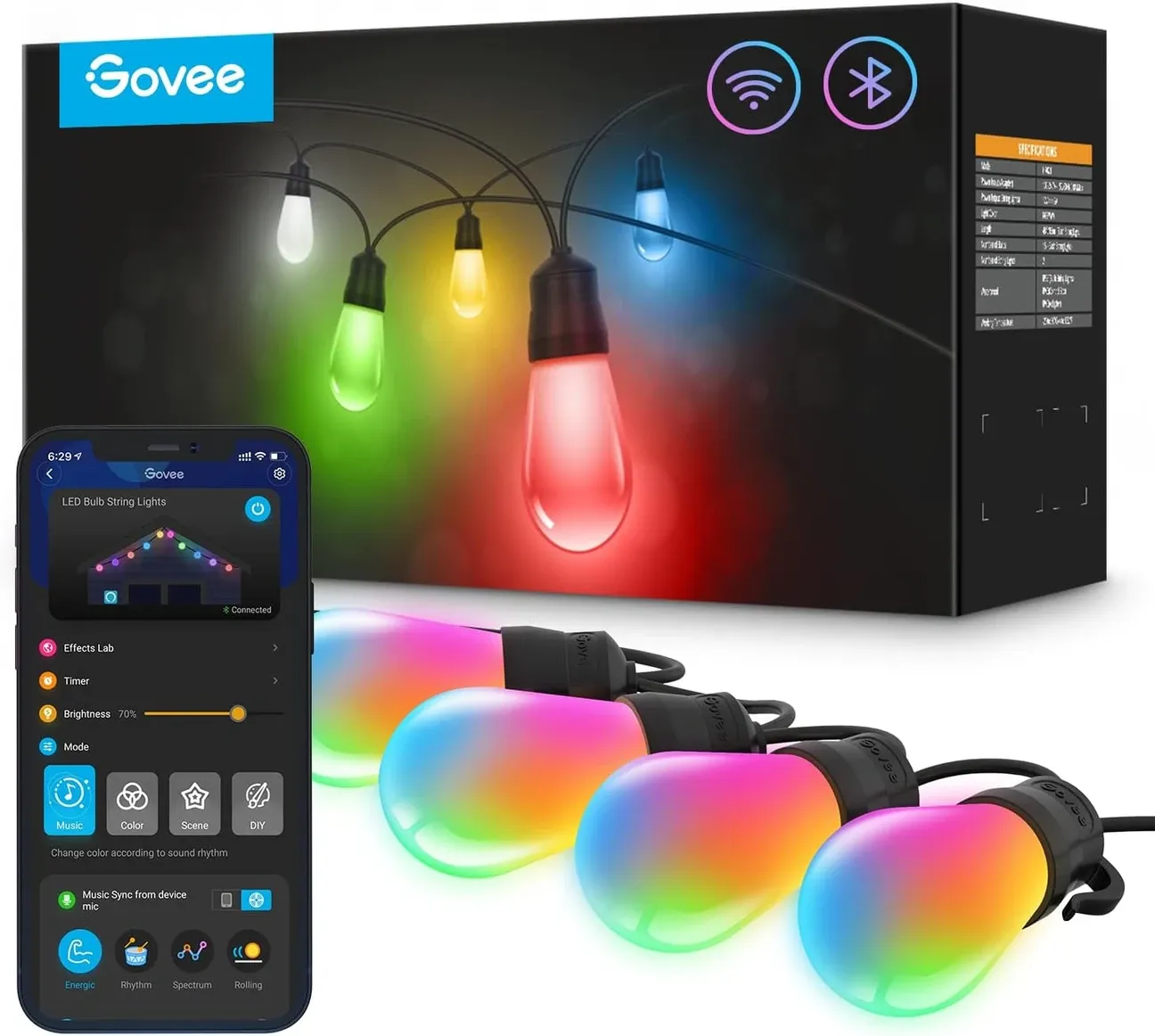 Govee Outdoor String Lights - Illuminate Space Style