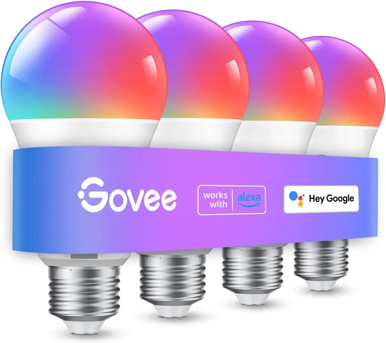 Govee Smart LED Bulb white background