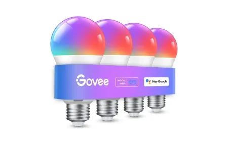 Govee Smart LED Bulb - RGB Lighting with Voice Control