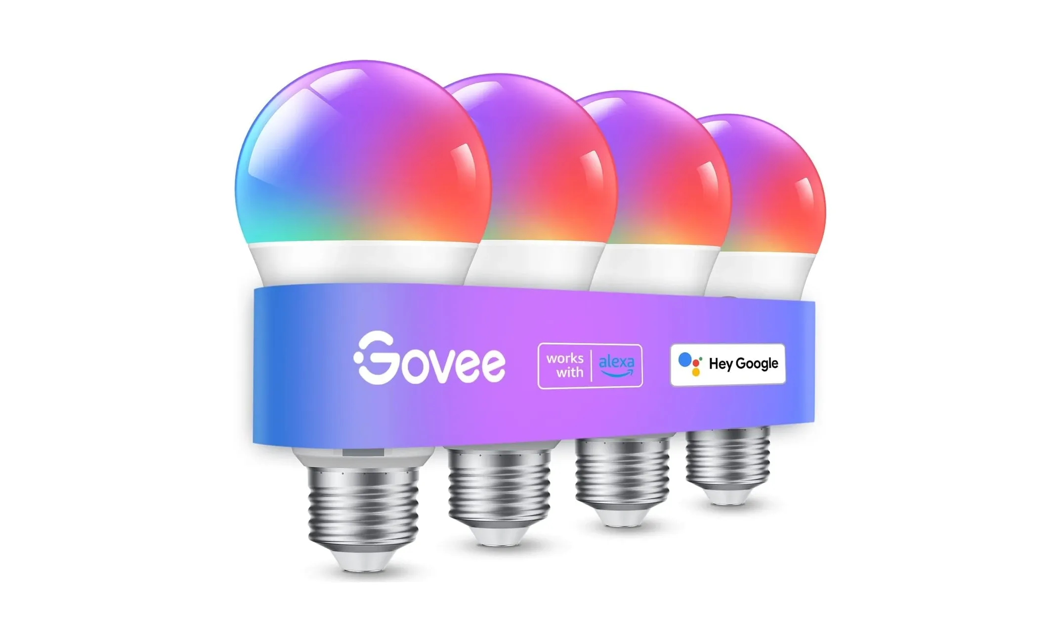Govee Smart LED Bulb - RGB Lighting with Voice Control
