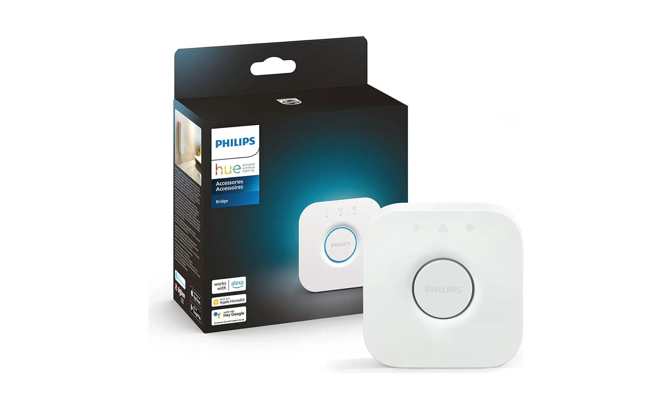 Philips Hue Bridge Smart Hub - Connected LED Lighting