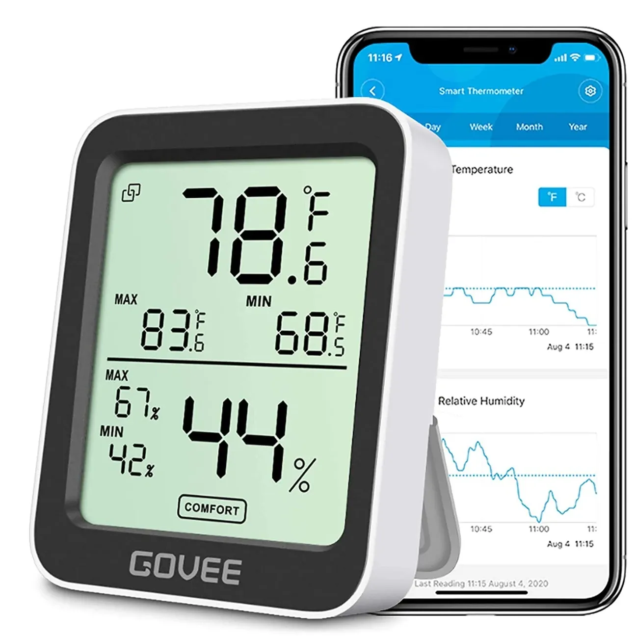 Govee H5075 Hygrometer Thermometer - Smart Climate Sensor
