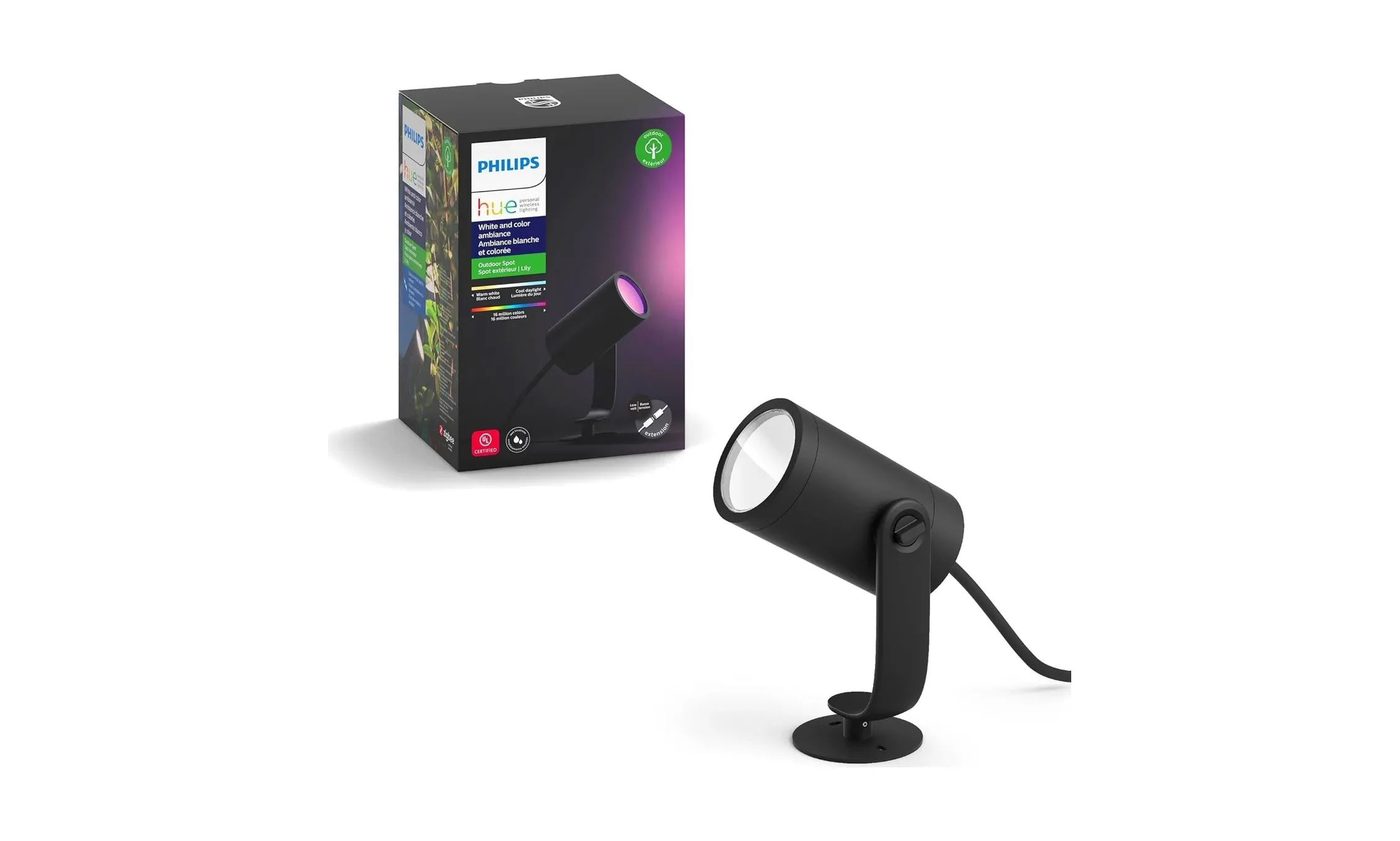 Philips Hue Lily Outdoor Spot Light - Smart Lighting