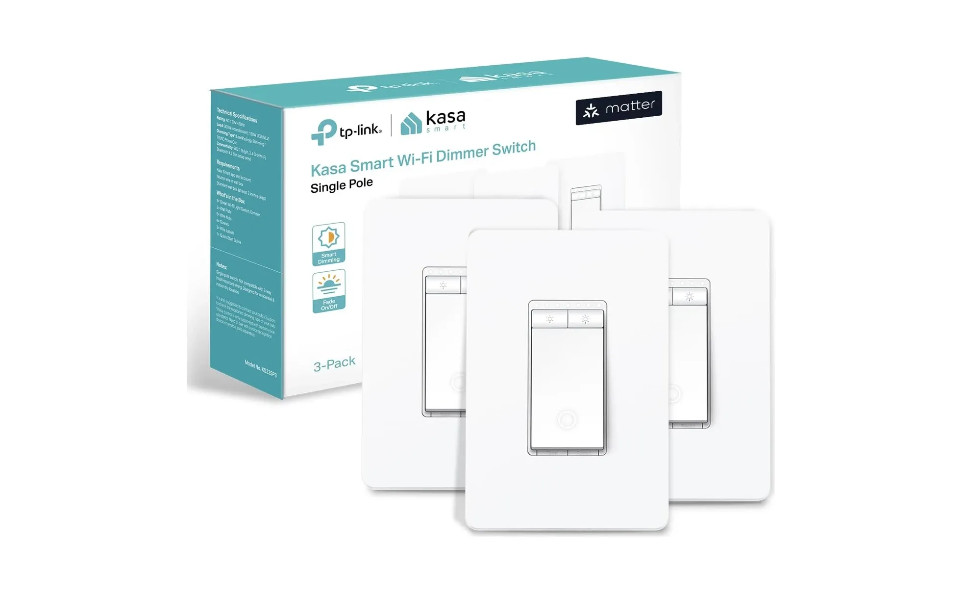 Kasa Smart Dimmer Switch - Effortlessly Control Lights