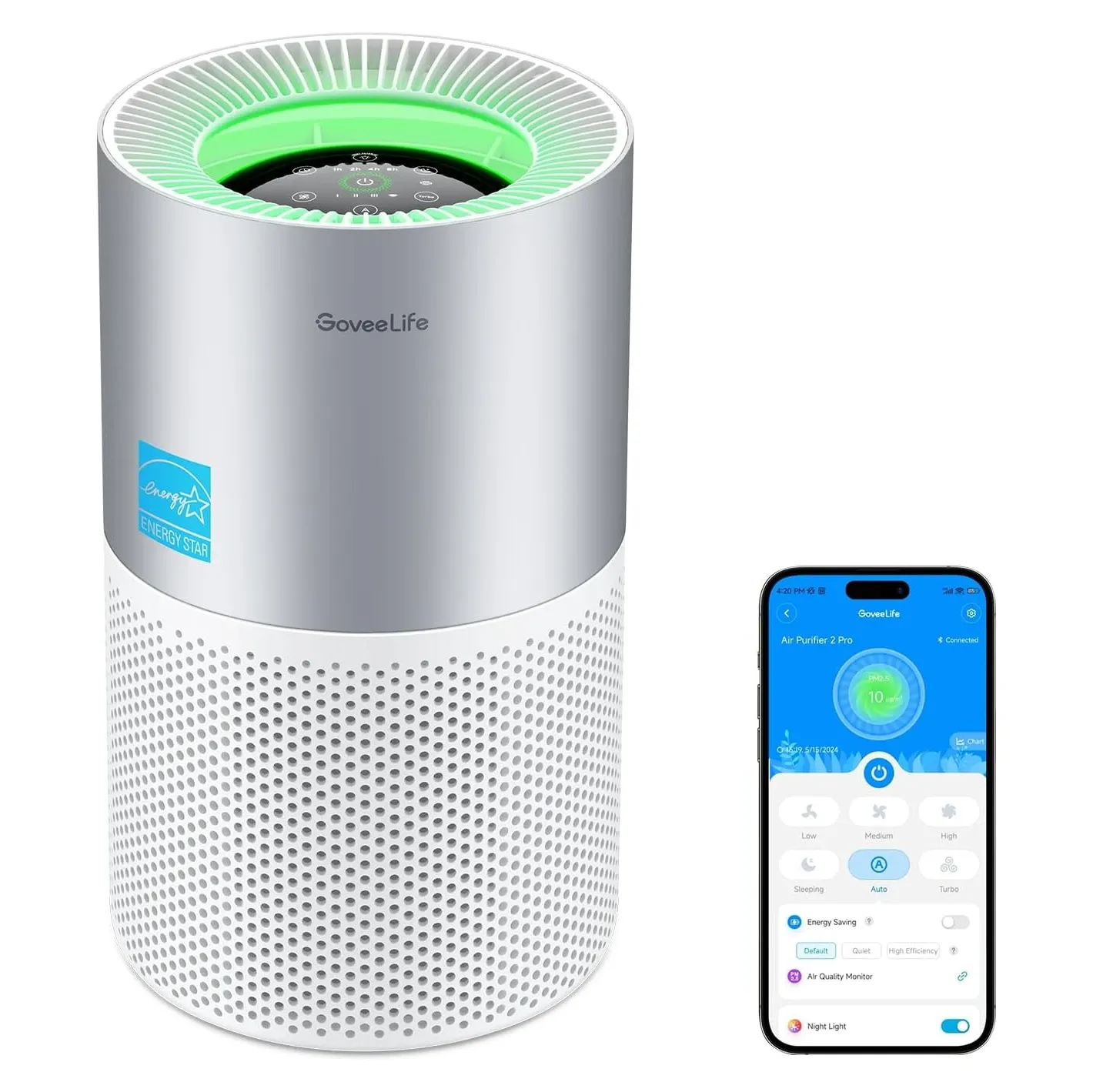 Govee Smart Air Purifier 2 Pro - Transform Your Indoor