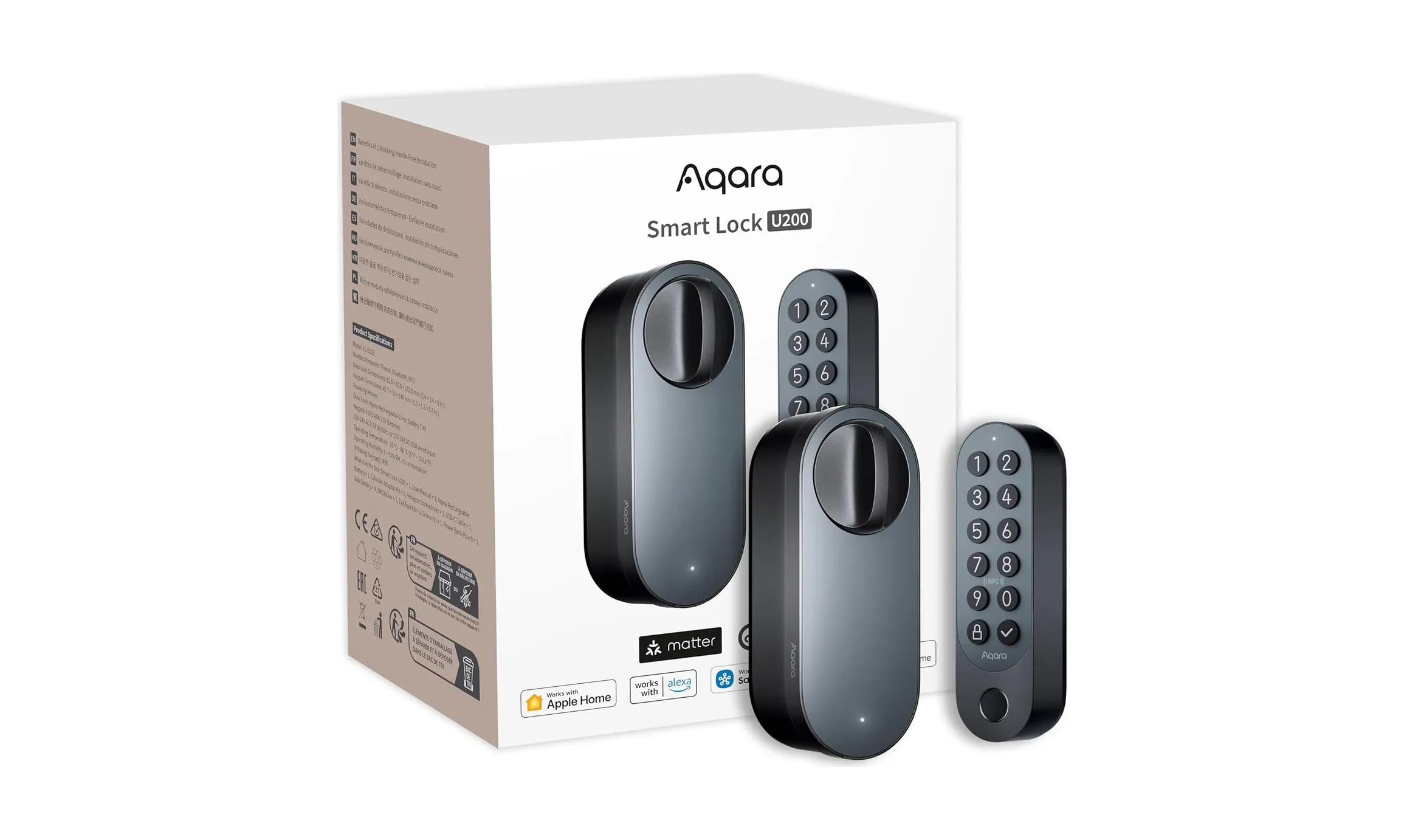 Aqara U200 - Smart Lock with Thread and Matter Support