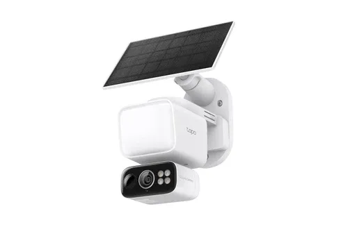 Tapo Solar Floodlight Pan/Tilt 2K Security Camera Kit