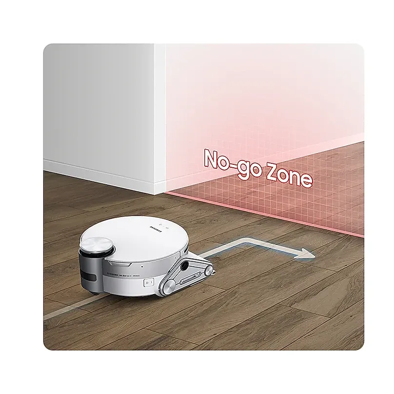 No-Go Zone map in SmartThings app