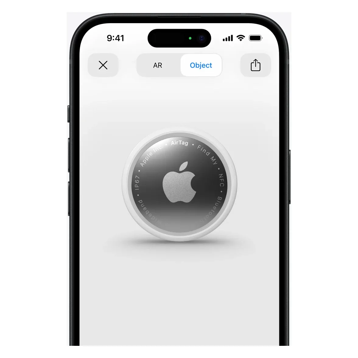 Apple AirTag AR Viewing