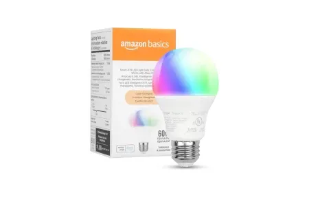 Amazon Basics Smart LED Bulb - Color Changing A19 - Light