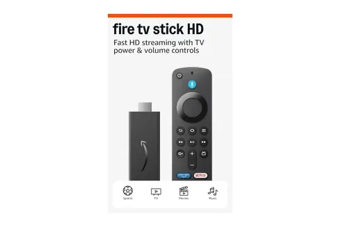 Amazon Fire TV Stick HD - Seamless Streaming with Alexa