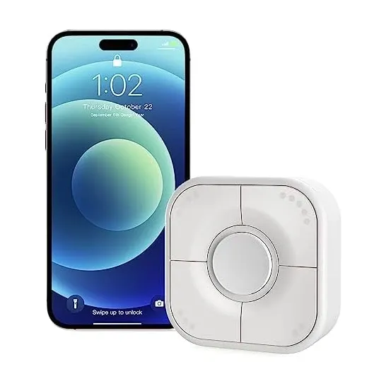 Aqara Cube T1 Pro side view showing gesture interaction surface