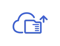 Storage options showing microSD card local storage and cloud backup