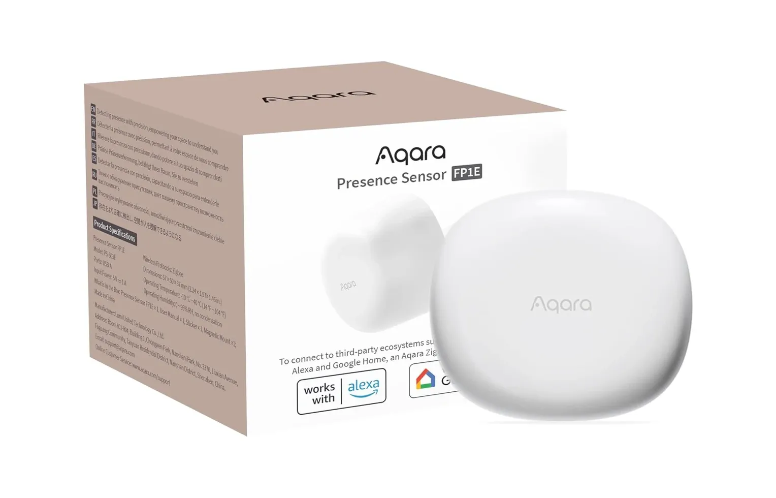 Aqara Presence Sensor FP3 (Global) - Advanced mmWave Mot.