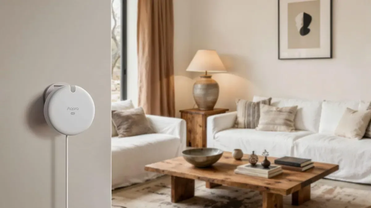 Aqara FP400 wall-mounted installation