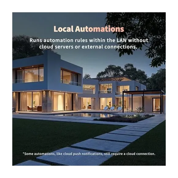 Comparison chart showing Aqara Hub M100 specifications versus other Aqara hubs