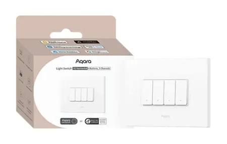 Aqara Light Switch H2 Horizontal with Matter and Zigbee