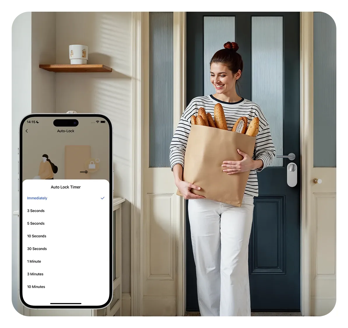 Comparison of Quiet, Standard, and Fast unlock modes