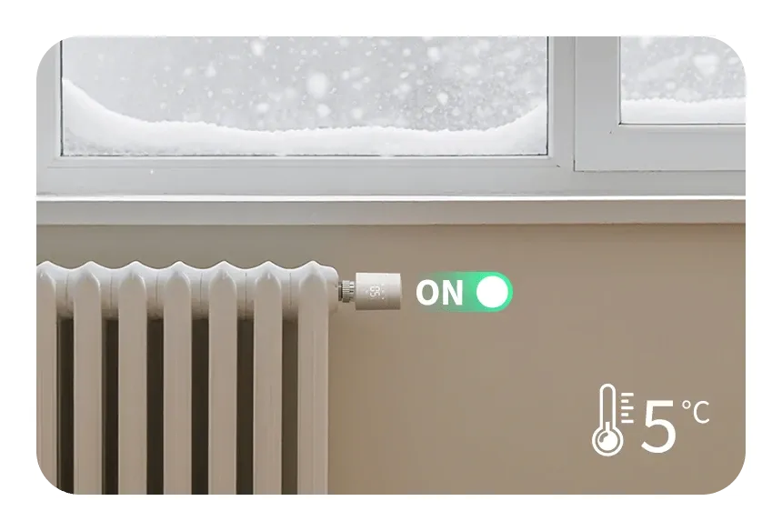 Frost protection feature