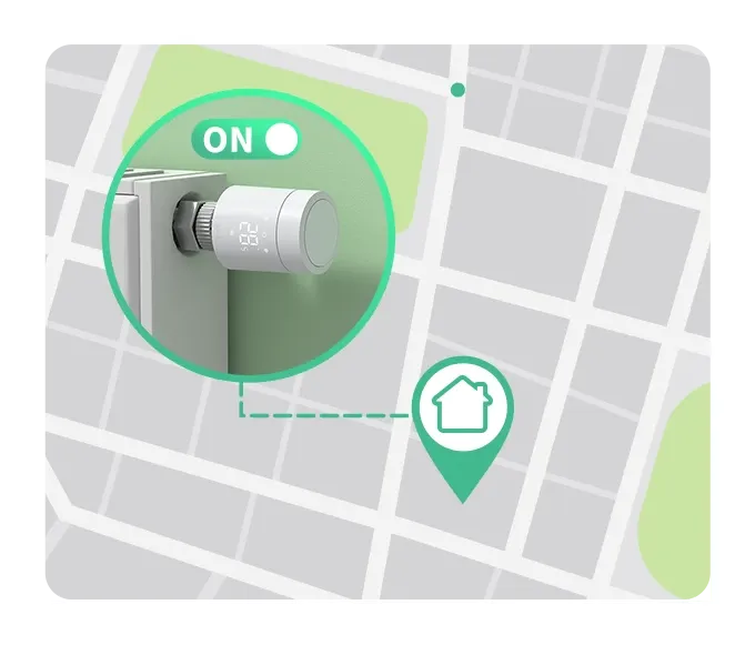 Geofencing feature illustration