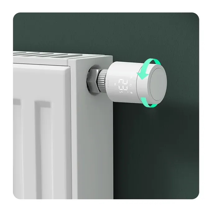 Aqara W600 manual control dial with 0.5 degree increments