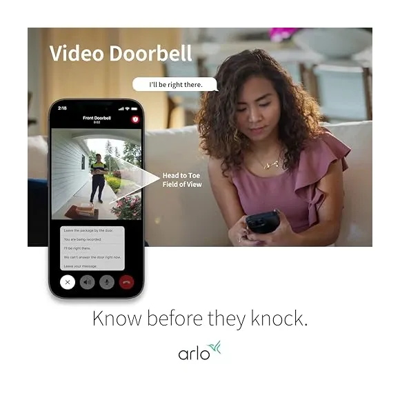 Arlo doorbell advanced night vision capabilities
