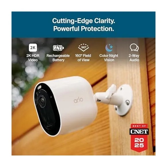 Arlo Pro 6 battery and power options