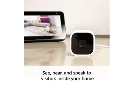 Blink Mini - Compact Indoor Smart Security Camera HD