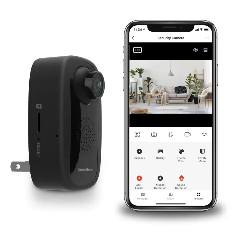 Brookstone Smart Camera for Reliable Home Security