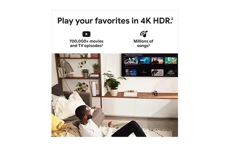 Chromecast 4K with Google TV - Smart Streaming Hub