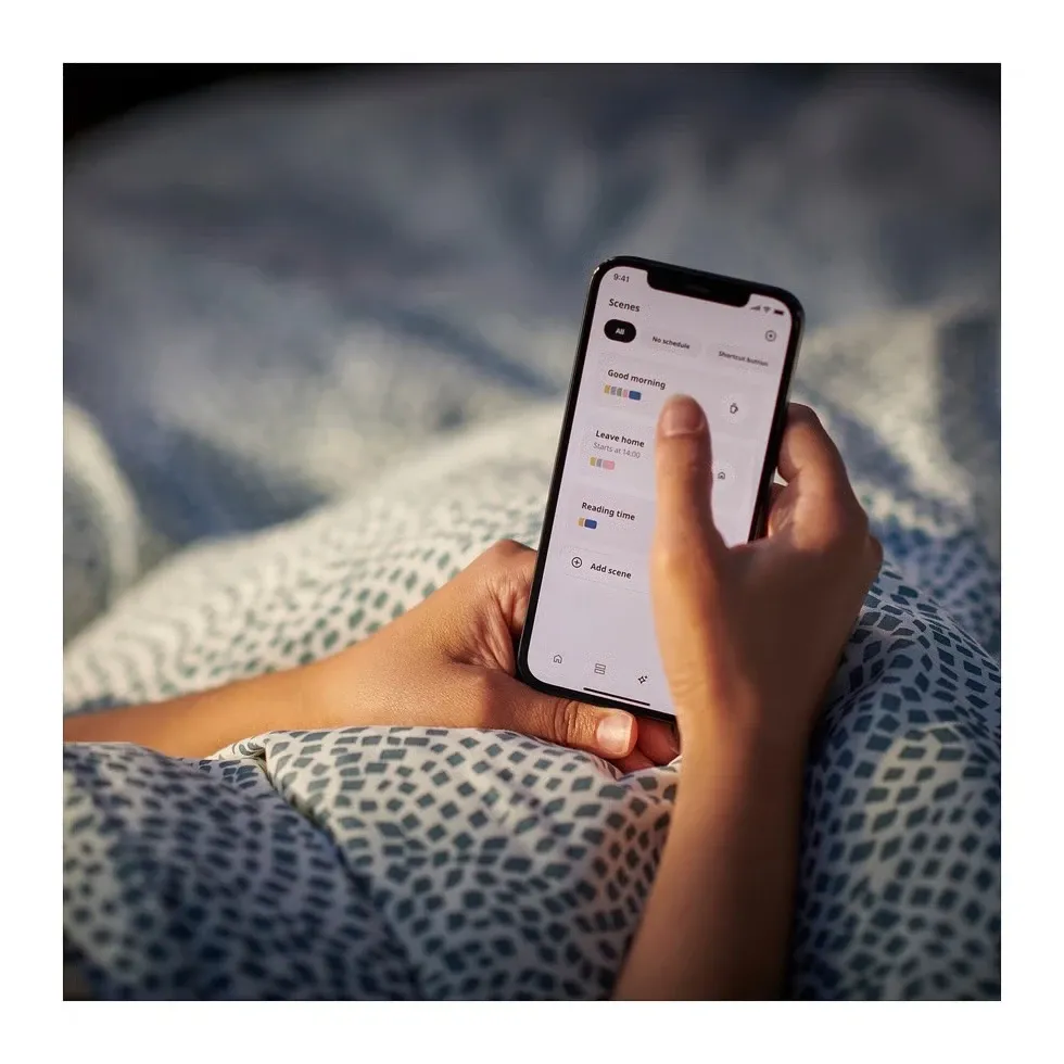 Controlling scenes in the IKEA Home smart app
