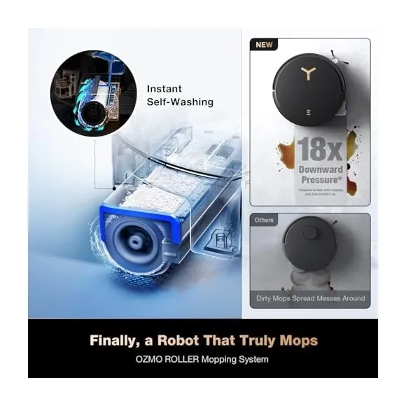 Ecovacs X8 Pro Omni cleaning performance demonstration