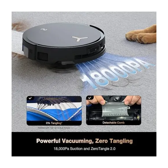 Ecovacs X8 Pro Omni navigation and mapping technology