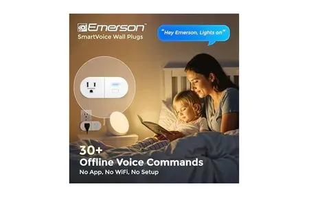 Emerson SmartVoice Single Plug - Offline Voice Control