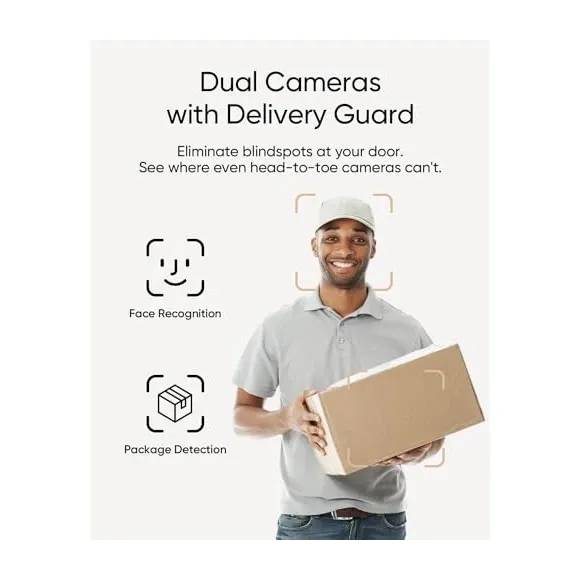 Eufy E340 mobile app interface with live view and controls