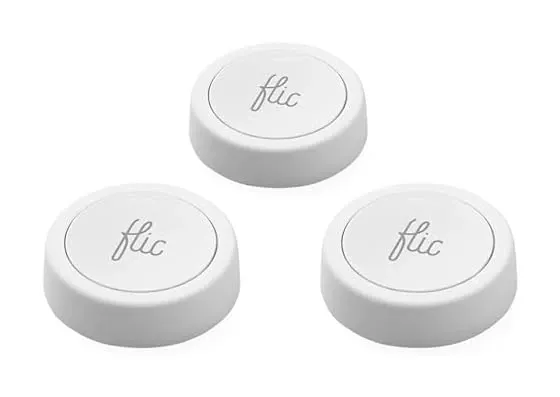 Flic Duo button interface showing dual button layout