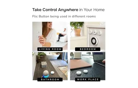 Flic Duo Smart Button - Matter Control - Effortless Home