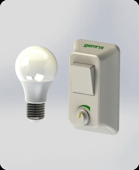 GEMNS WePower energy harvesting wireless lighting solution overview