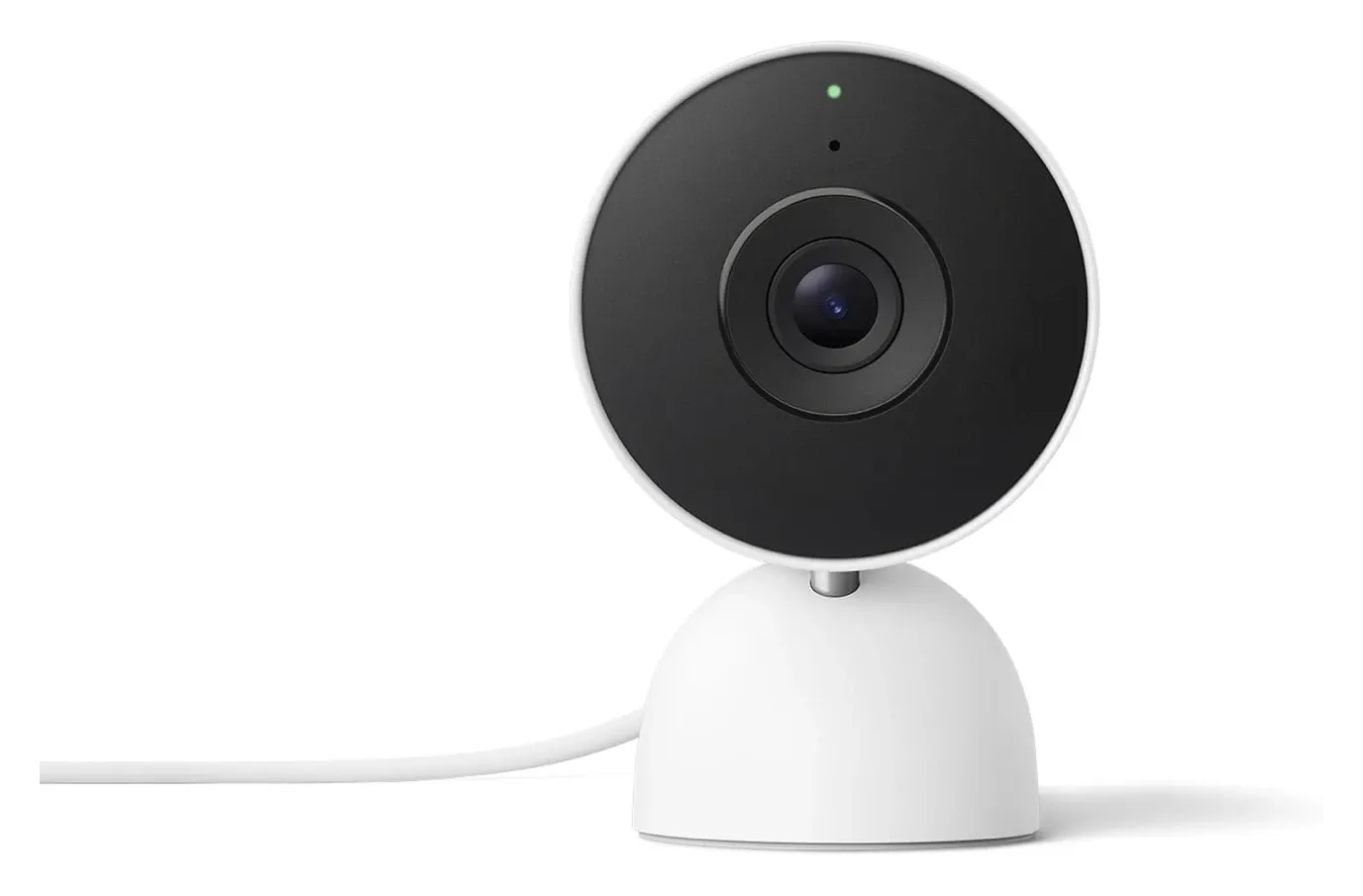 Google Nest Cam Indoor integrated with Google Home and smart home devices