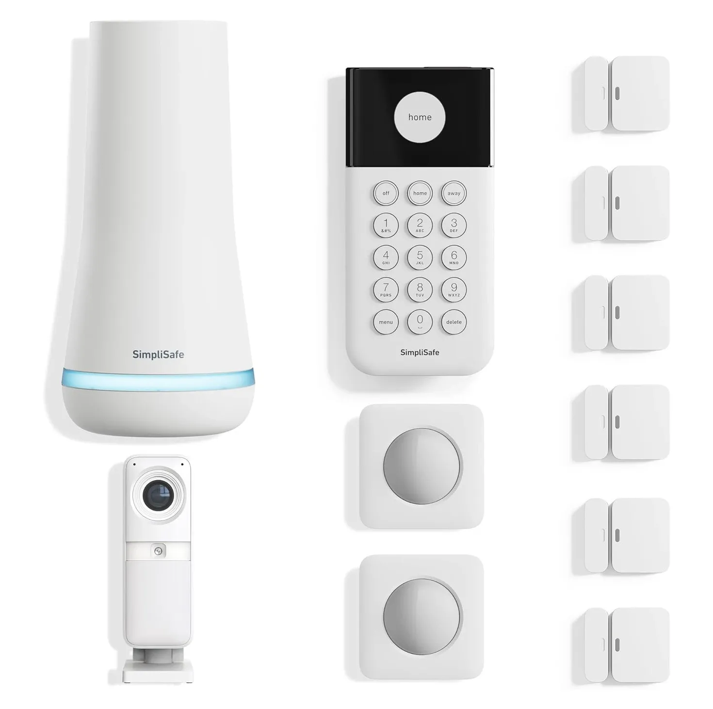 Google Nest Secure Alarm System featured product view showing central guard unit