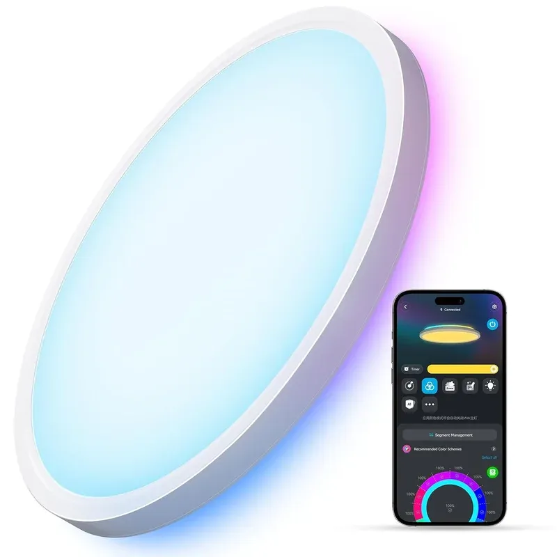 Govee Ceiling Light Ultra product front view showing diffuser panel and slim profile