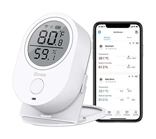 Govee H5075 angle view and design