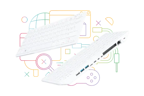 Raspberry Pi 500 Keyboard Computer for Smart Home