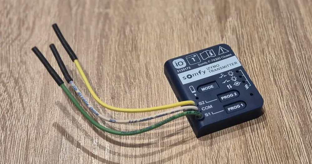 Somfy Izymo Transmitter io Micromodule for Wall Switches