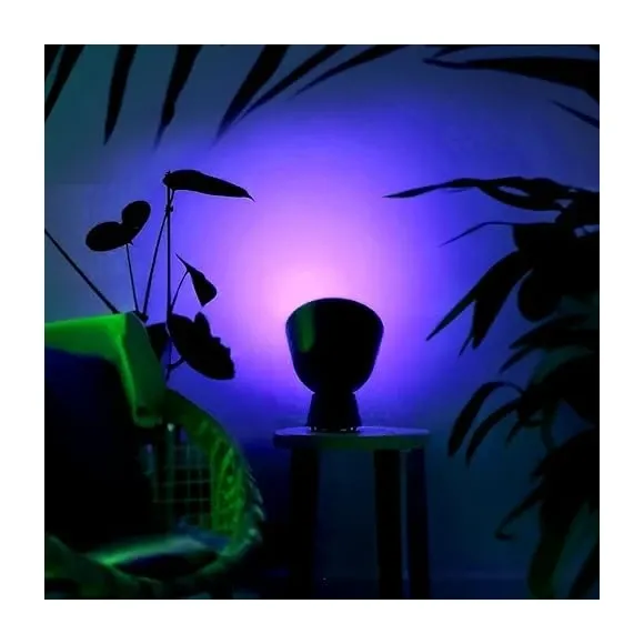LIFX app interface showing color selection and brightness controls